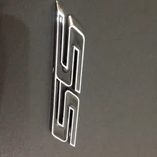 Chrome и Blcak Camaro ss эмблема логотип-50 шт