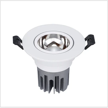 

100-260Vac 5-30W embedded rotatable color ring background paint wall washer cabinet showcase spot lamp led ceil lamp