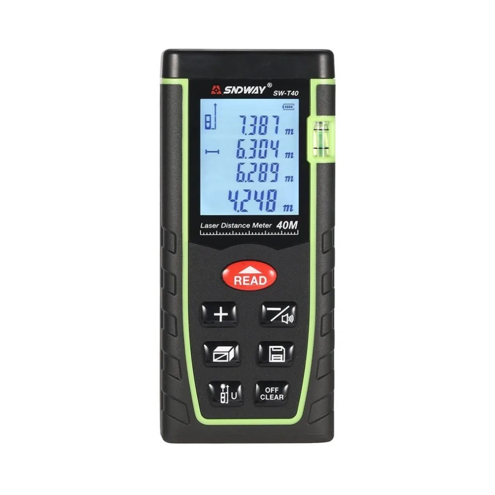 

SNDWAY 40M 60M 80M 100M Laser Distance Meter Range Finder Trena Rangefinder Tape Measure Tool