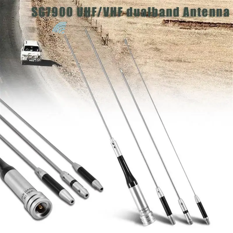 

U/V Dualband Antenna DIAMOND SG7900 Mobile Antenna 144/430Mhz SG-7900 High dBi gain car radio antenna Strong Signal Base Antenna