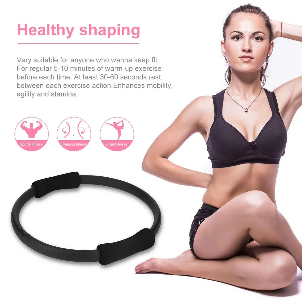 Pilates Ring Magic Circle Dual Grip Sporting Goods Yoga Ring Exercise Fitness Pilates Ring Magic Circle Dual Grip Sporting Goods Yoga Ring Exercise Fitness