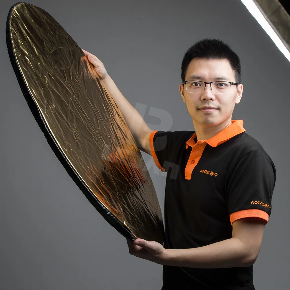 Photography Reflector Godox 5in1 80cm 110cm 100x150cm 150x200cm Silver White Gold Portable