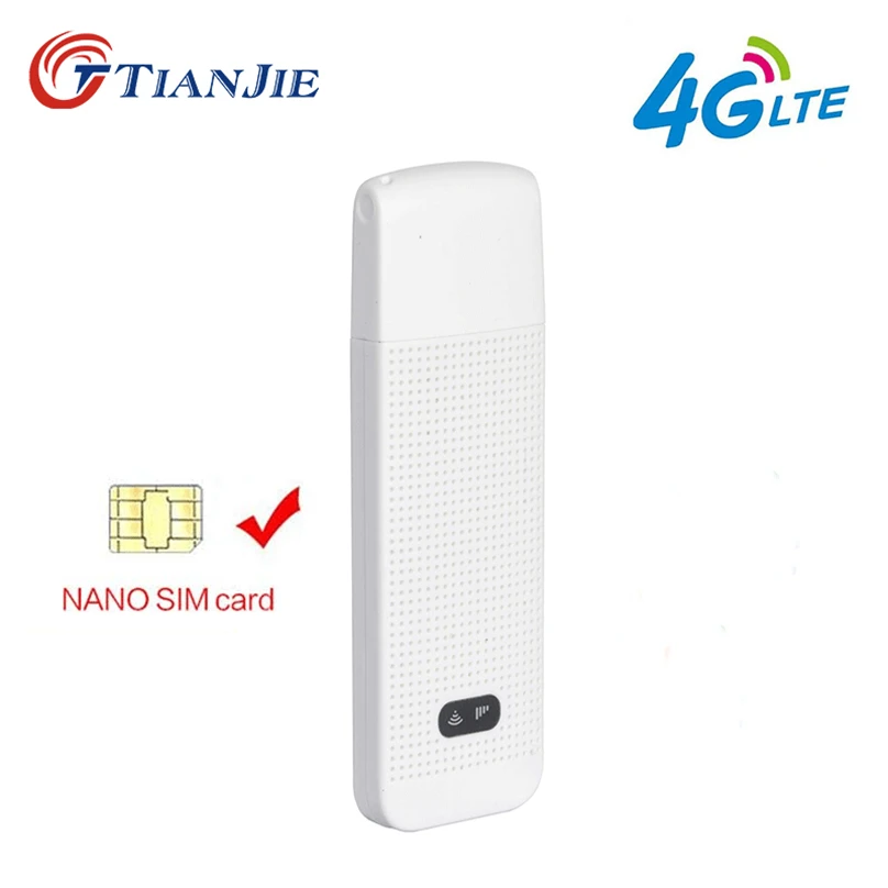 TIANJIE 3G 4G Wi Fi роутер мобильный портативный/мини/беспроводной USB LTE FDD сетевой модем с