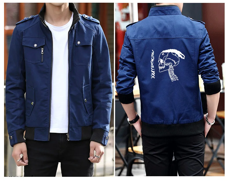 LUCKYFRIFAYF 2018 Мода K-pop Tailored Jacket xxxtentaction Warming Tailored Jackett Мужская/женская верхняя одежда пальто куртка Размер 5XL LUCKYFRIFAYF 2018 Мода K-pop Tailored Jacket xxxtentaction Warming Tailored Jackett Мужская/женская верхняя одежда пальто куртка Размер 5XL