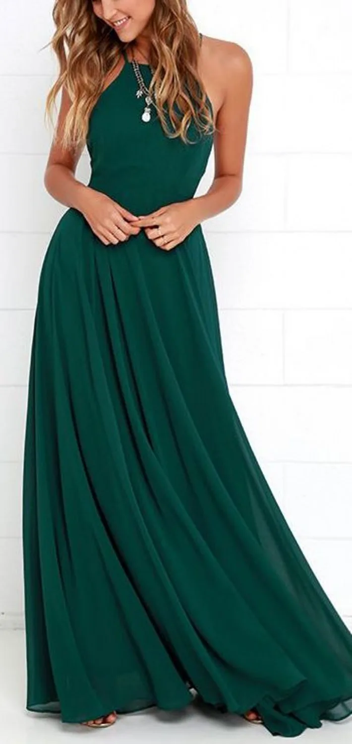 Hot Sale Sleeveless Chiffon Prom Party Gowns Cheap Off the Shoulder