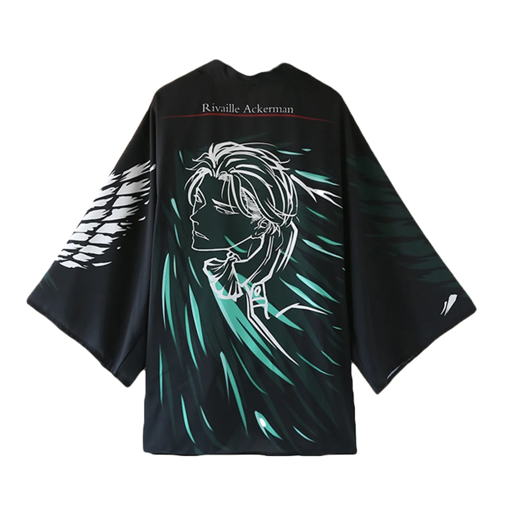 Brdwn SAO Kirito Elucidator GGO Naruto Sasuke Rikudo Sennin ootuki Hagoromo атака на Titan Cospplay Haori накидка|Костюмы