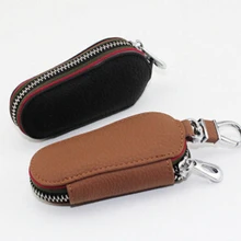 Мужские футляры для ключей, маленькая сумка для ключей, кожаная Корейская посылка для ключей для мужчин и женщин