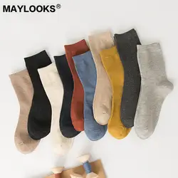 Maylook осень и зима новые мужские носки из хлопка дикие мужские носки W53