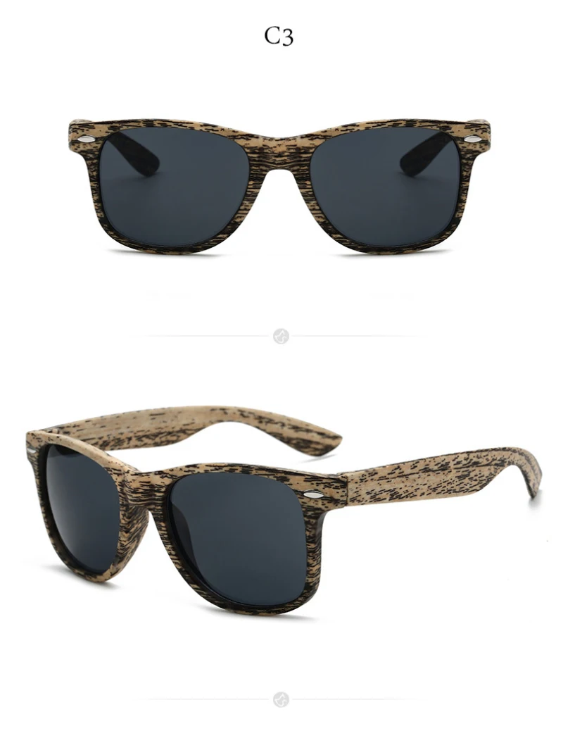 MIZHO переносные Винтажные Солнцезащитные очки с имитацией древесины, мужские модифицированные очки для лица, мужские очки gafas de sol mujer UV400