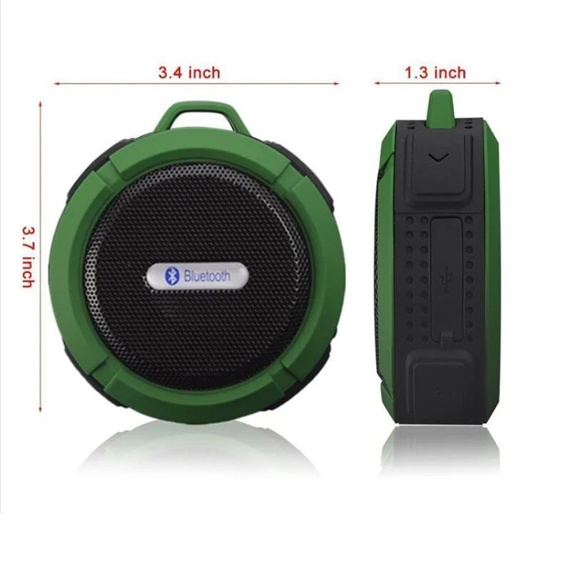Портативный Мини Bluetooth динамик Водонепроницаемый Спорт на открытом воздухе
