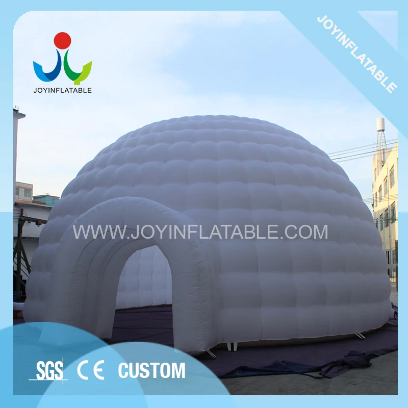 Diameter 10M Oxford Inflatable Dome Tent Sale with LED Light for Party Event 6