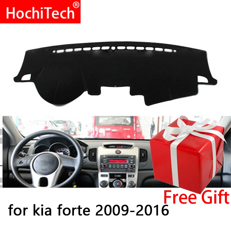 For kia forte 2009 2016 Right and Left Hand Drive Car Dashboard Covers Mat Shade Cushion Pad