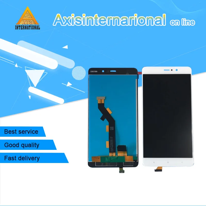 

For 5.7" Xiaomi 5S Plus M5S plus Axisinternational LCD screen display+touch panel digitizer white/black for MI 5S Plus mi5S plus