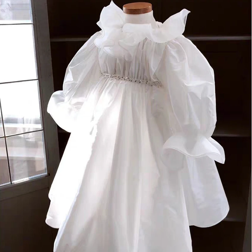

2019 Summer Girls Princess Dress Kids Dress for Girl Beach Lattice Modis Elegant Fashion Sleeveless DRESS for Baby Girls Dresses