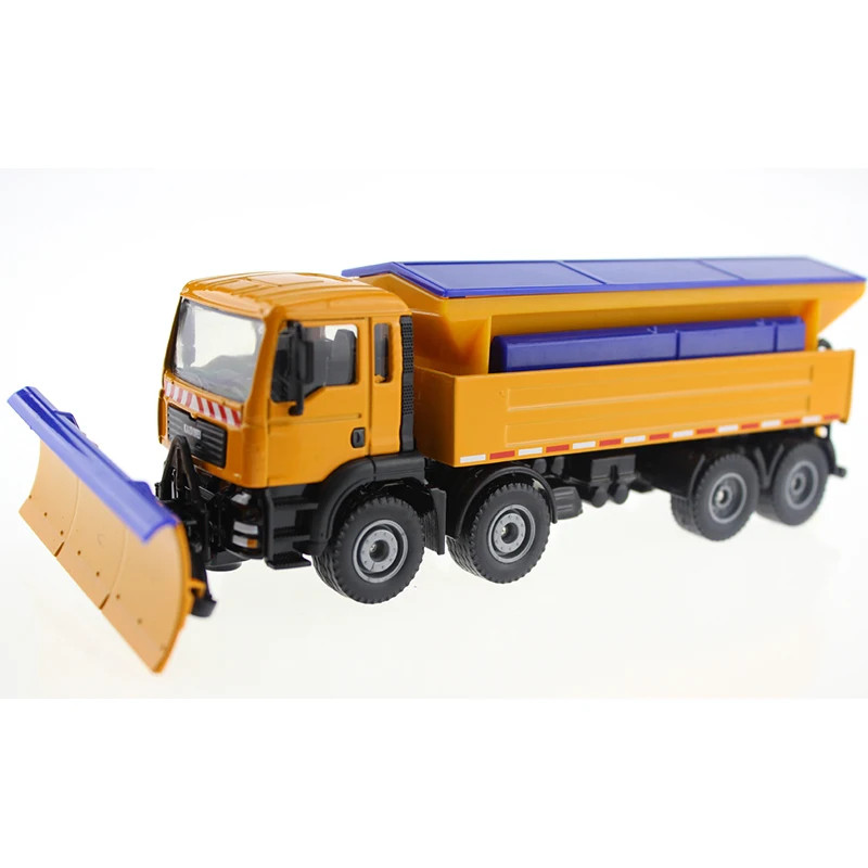 Alloy Diecast Snowplow truck model 1:50 Miniature Engineering scale