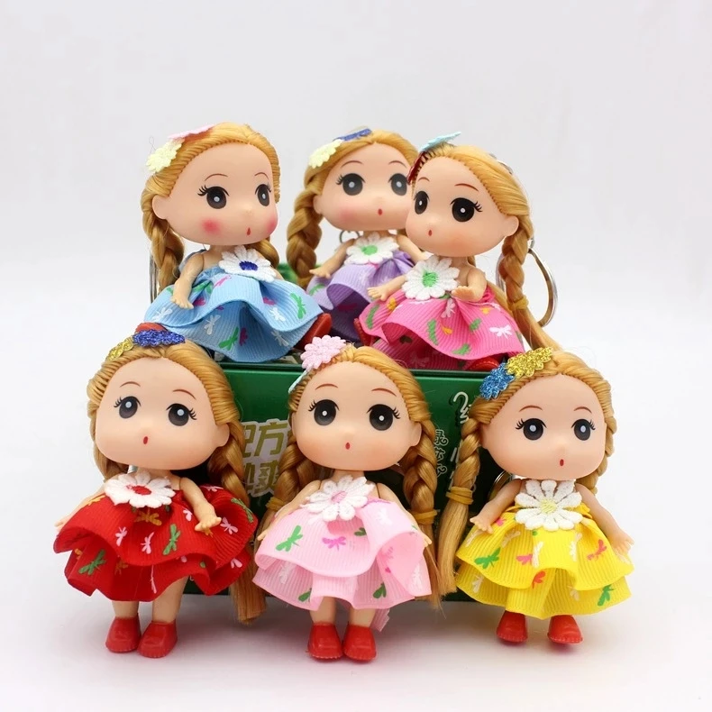 

1pcs 9cm Fashion Qimonda Confused Doll Pendant Wedding Gift Baby Toys Birthday Gife Educational Toys Keychain