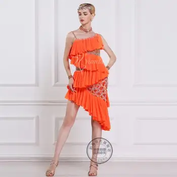 

NEW Latin salsa tango rumba Cha cha Jive Paso Dance Dress skirt L-16159