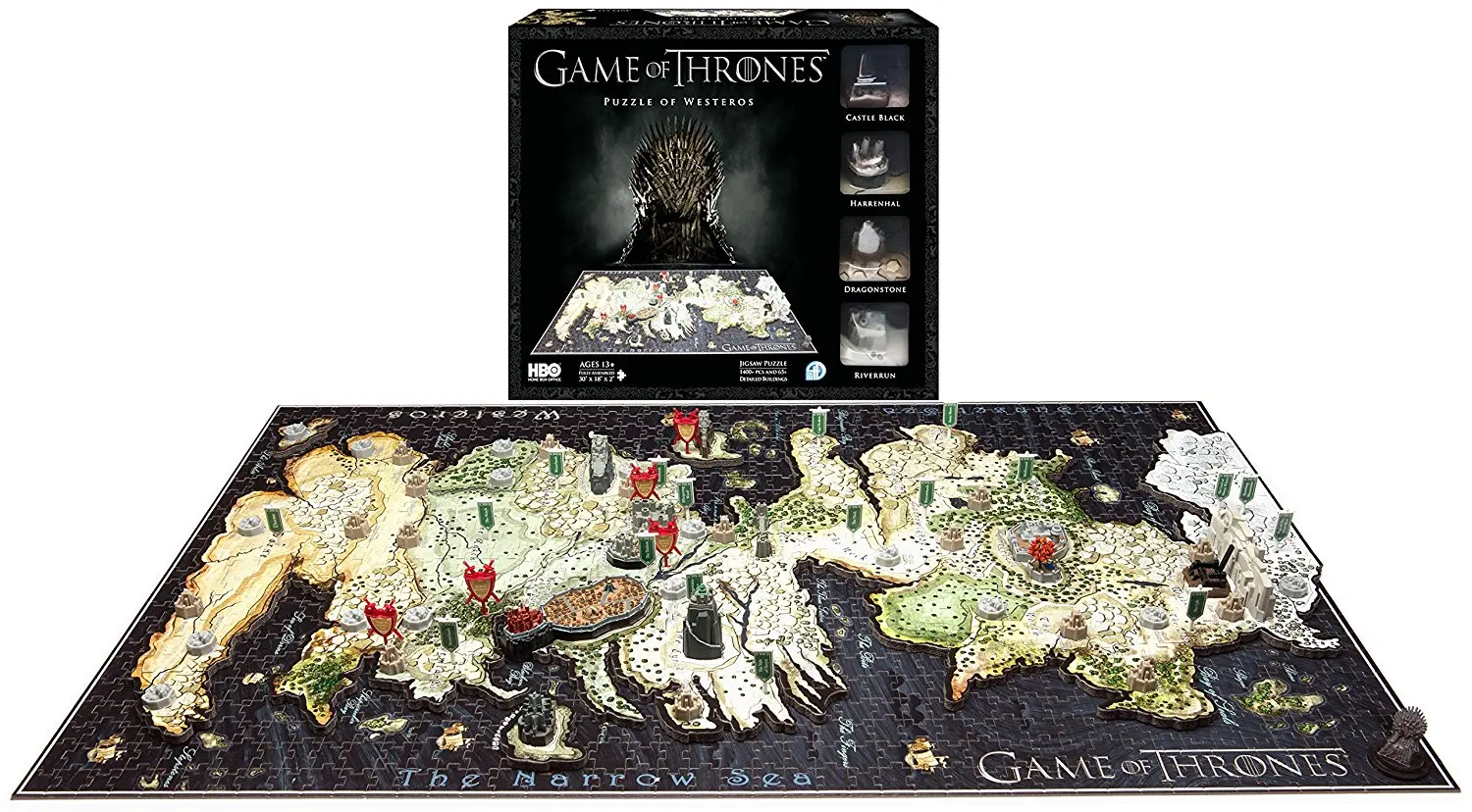 

Game of Thrones 3D Puzzle of WESTEROS Toys 1400+ pcs