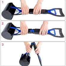 Удобная Лопата для собак Туалет экологичный пэт продукты мода складная игрушка для собак переноска верхняя одежда