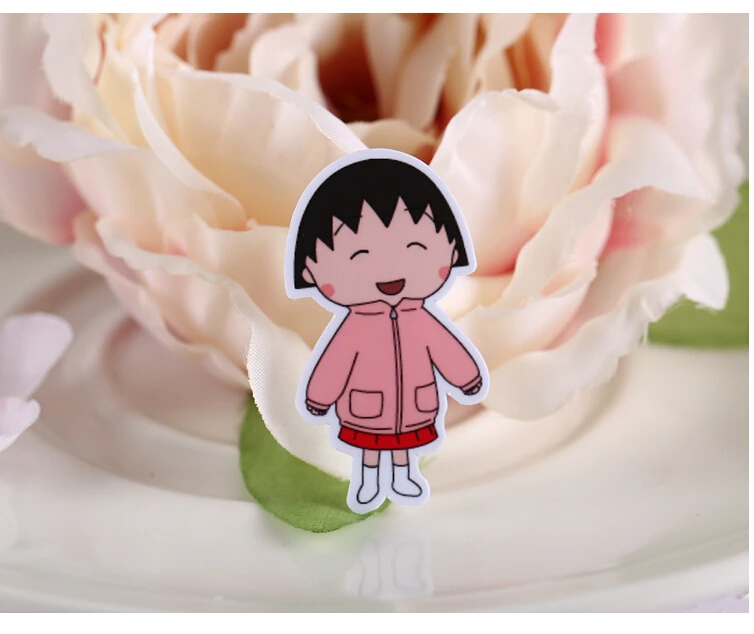 34 шт креативные kawaii самодельные Сакура momoko наклейки/красивые