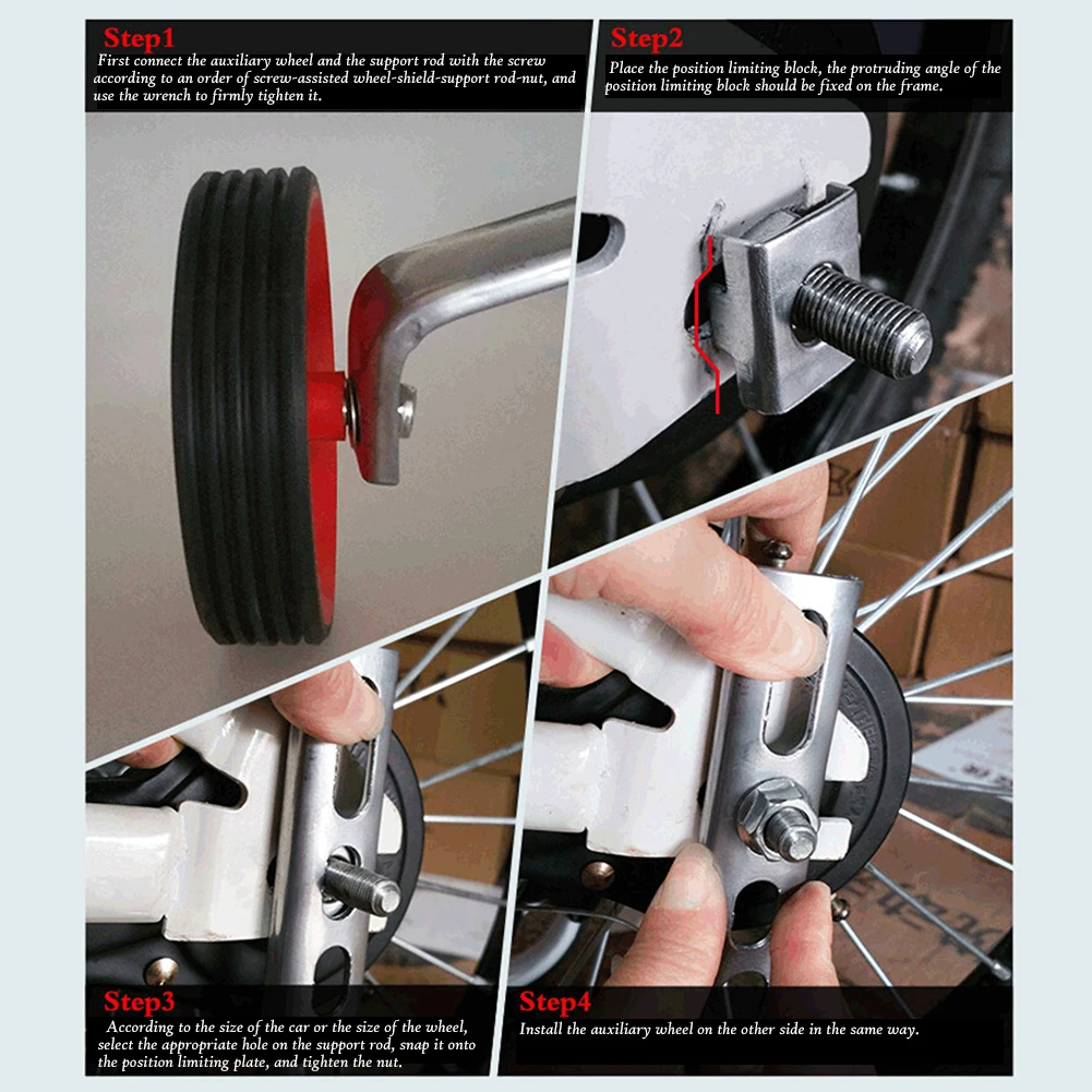 cycle side support wheels
