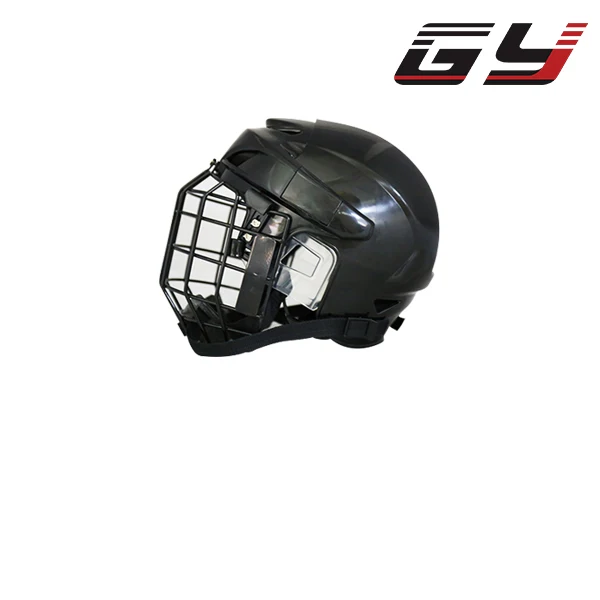 FREE SHIPPING Hockey Helmet with Cage for Player Black/White XL Size for Youth/Adultin Helmets