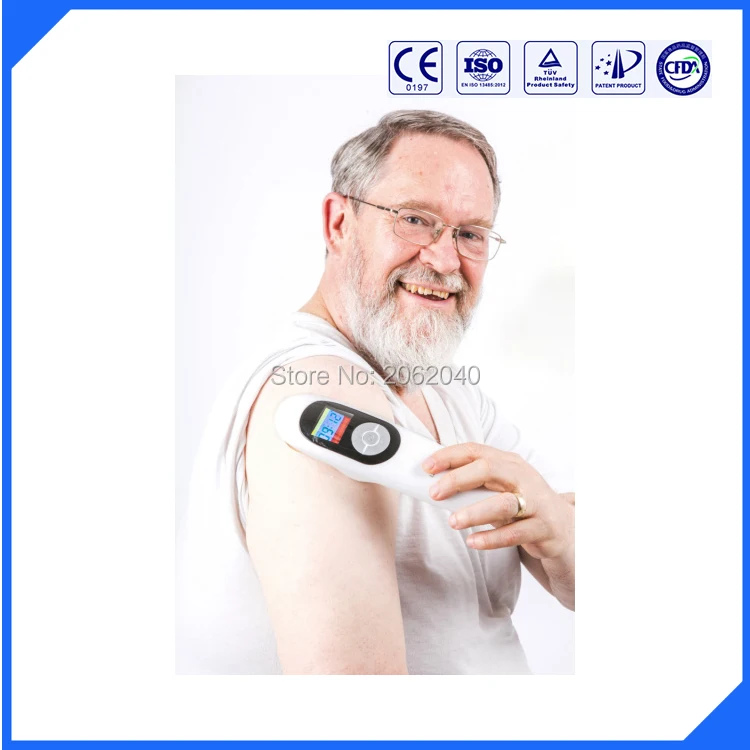 Therapeutic laser Muscle Stimulator Massager With LCD Screen acupuncture hand held pain relief Therapeutic laser Muscle Stimulator Massager With LCD Screen acupuncture hand held pain relief