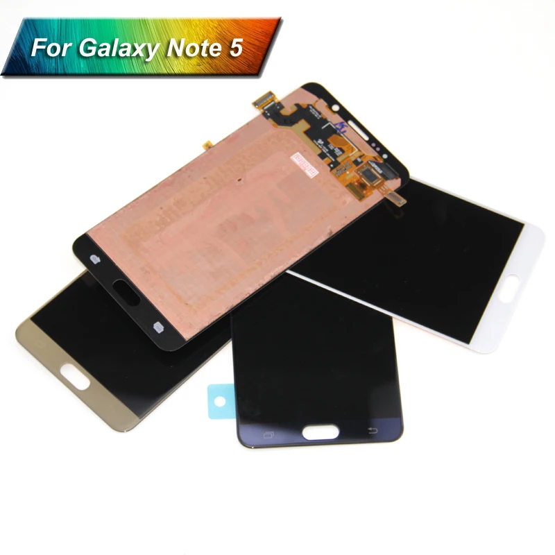 AMOLED ЖК-дисплей для samsung Galaxy Note 5 N920 N920A N920V N920F N920P ЖК-дисплей Дисплей Сенсорный экран планшета Ассамблеи
