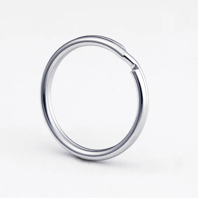 

100pcs 23mm Keyring Split Rings Nickel Plated Steel Key Rings Llaveros Para Llaves For DIY Accessories