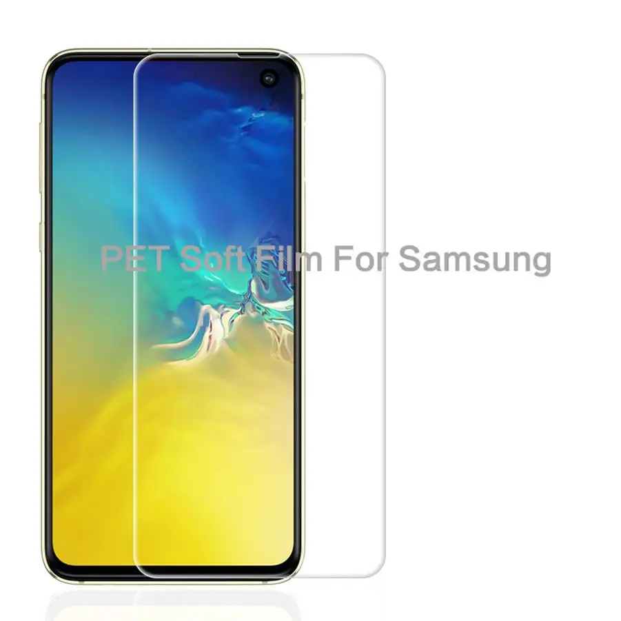 HD Прозрачная мягкая защитная пленка для экрана Samsung S8 S8Plus нетемпературные