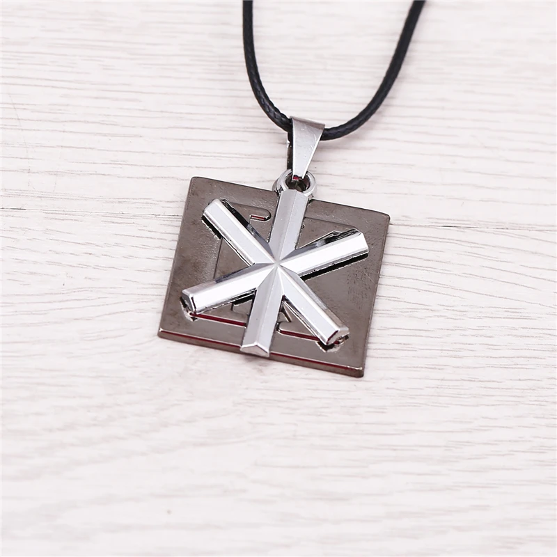 Чокер J store из сплава Аниме K Suoh Mikoto кожаное ожерелье для женщин и мужчин