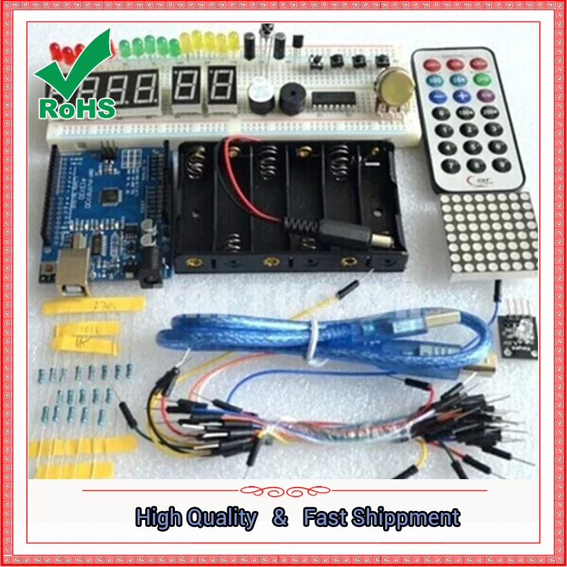 

Basic Starter Kit UNO R3 Motherboard Beginner Learning Kit