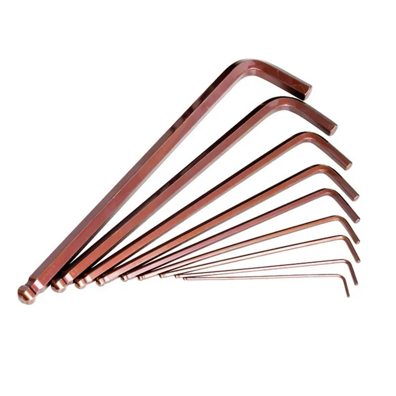 

1.5-10mm S2 Hex Allen Key Socket Hexagonal Wrenches Set Spanner For repair bicycle