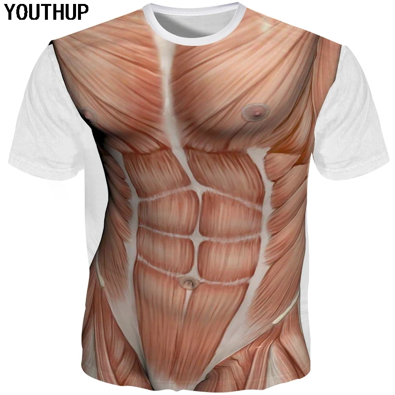 Крутые мужские футболки YOUTHUP 2020 модная летняя женская мода 3D топы | Мужская одежда