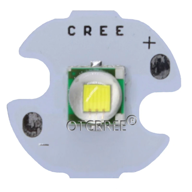 1 шт. CREE XML XM-L T6 светодиодный U2 10 Вт Холодный белый Теплый белый синий красный зеленый УФ светодиодный излучатель диод с 12 мм 14 мм 16 мм 20 мм PCB для DIY