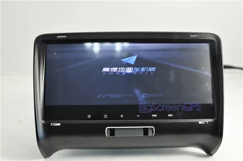 Top 8.8 Inch Android 7.1 Quad Core Car No DVD Player GPS Navigation For Audi TT 2006-2014 Multimedia ISP Screen Steering wheel wifi 9