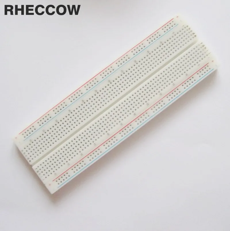 Rheccow 10 шт. MB102 Solderless Прототип Макет pcb 830 галстук точки MB-102