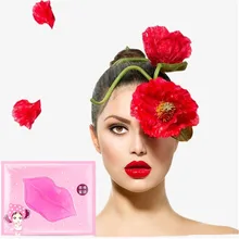 DISAAR женский фруктовый Кристалл Коллаген для губ маска Увлажняющий Экстракт от старения против морщин