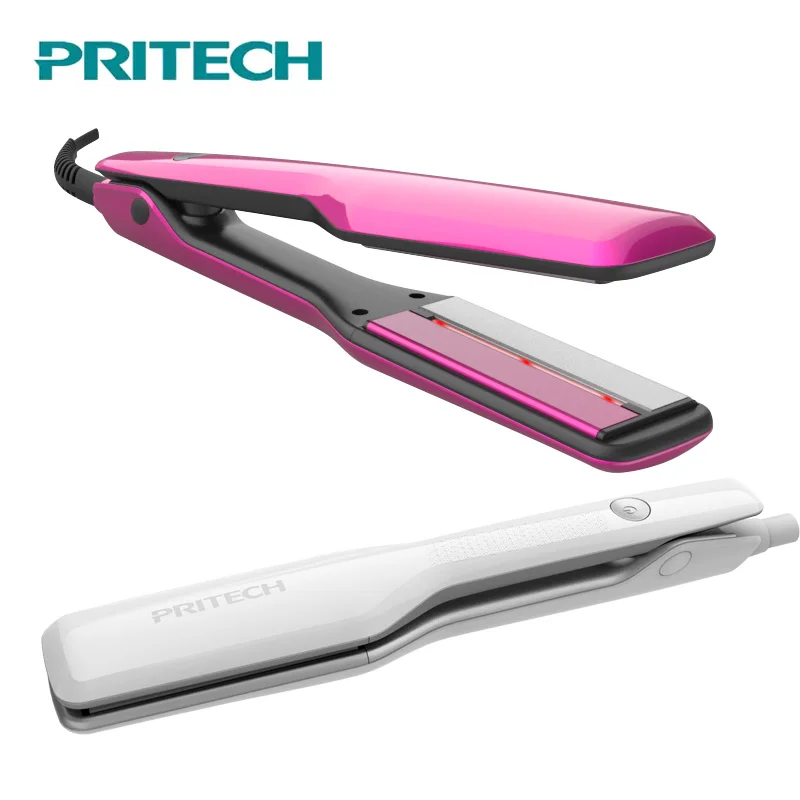 PRITECH-alisador de pelo eléctrico profesional, plancha plana de turmalina,  herramienta de peinado de cerámica, calentamiento rápido, pantalla Digital  - AliExpress Belleza y salud