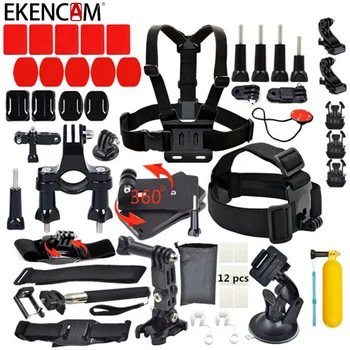 

EKENCAM 28 in 1 Set kits Action Camera Accessories for Gopro XiaoYi Camera SJCAM EKEN H9 H8R H3R Sports Camera accessories