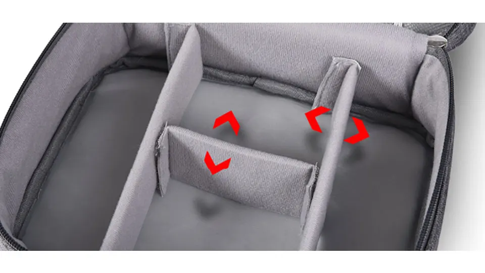 Travel Cable Bag Portable Digital USB Gadget Electronic Accessories Cable Organizer Bag Storage Bags Zipper Polyester Case       (9)