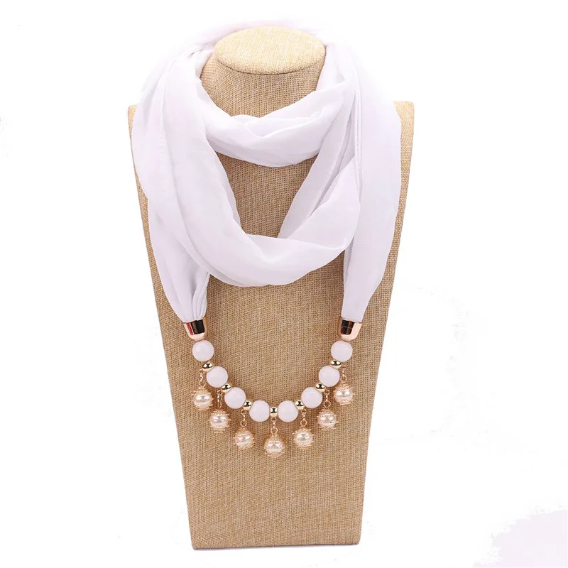 RUNMEIFA массивное ювелирное ожерелье подвеска шарф головной платок Женские платки Женские аксессуары мусульманские хиджабы магазины - Цвет: 65