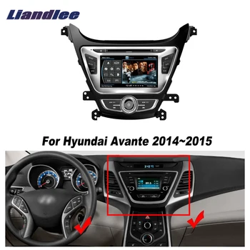 

Liandlee For Hyundai Avante 2014~2015 Car Android Radio CD DVD Player GPS NAVI Maps HD Touch Stereo Media TV Media Video