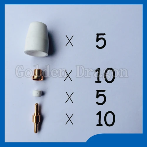 Free shipping PT31 LG40 Air Plasma Cutter Cutting Torch Consumables KIT Plasma Nozzles TIPS Fit Cut40 50D CT312 Free shipping PT31 LG40 Air Plasma Cutter Cutting Torch Consumables KIT Plasma Nozzles TIPS Fit Cut40 50D CT312