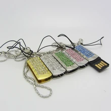 Кристальная ультратонкая Водонепроницаемая вращающаяся цепь Usb флэш-накопитель 64 Гб usb-накопитель Флешка в подарок 512 ГБ Флешка 32 Гб 16 Гб 128 ГБ