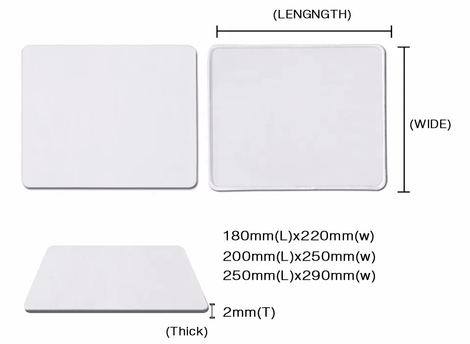 Babaite СССР Большая распродажа Нескользящий Резиновый коврик для мыши 180X220 мм X 2 мм 250X290 мм X 2 мм игровой коврик