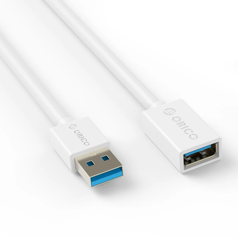 Удлинительный кабель ORICO для передачи данных белый USB 3 0 с разъемом Папа мама|usb
