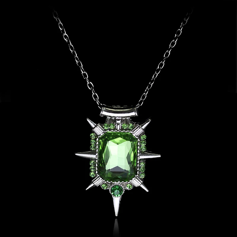 Стеклянное ожерелье с подвеской Once upon a time Bad witch Zelena glinda модные ювелирные