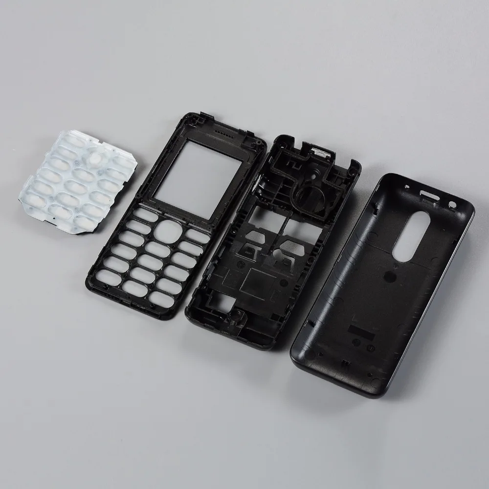 5 шт. для Nokia 108 1080 полный корпус передняя рамка + средняя клавиатуры на