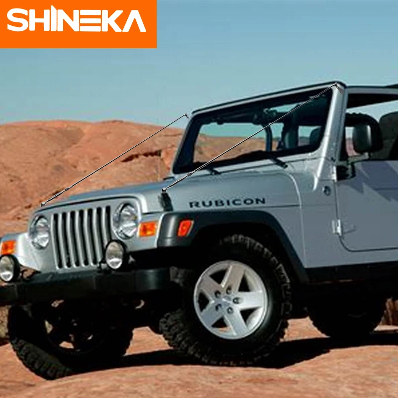 SHINEKA защитные рамы для Jeep Wrangler tj 1997 2006 комплект поднятия конечностей препятствия